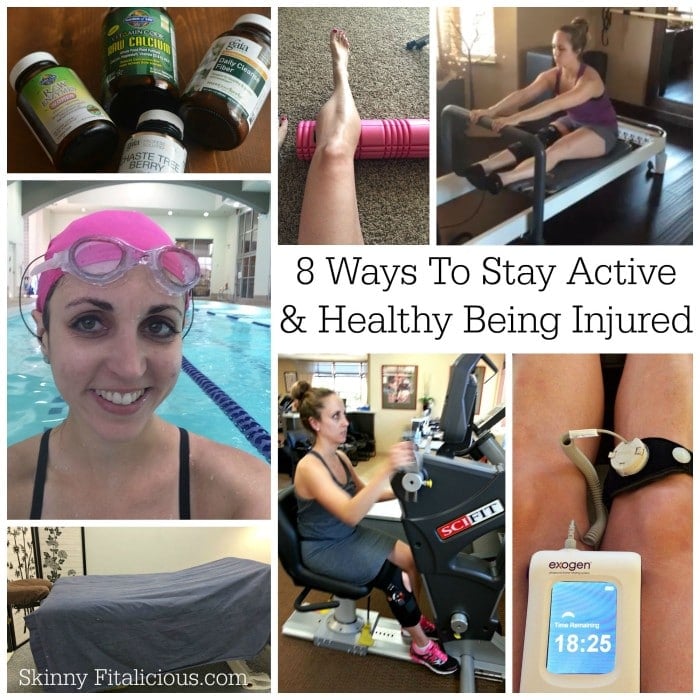 How to be productive and stay active when you're injured?