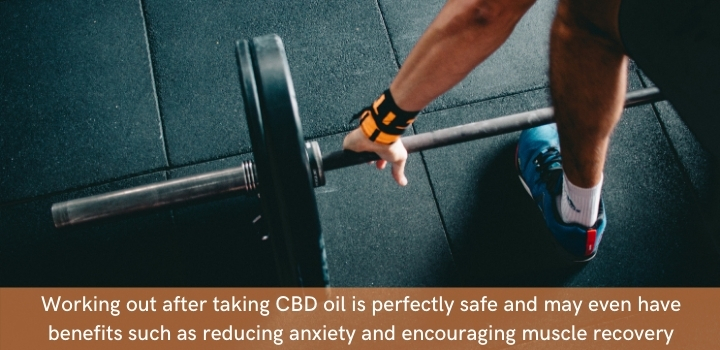 CBD for weightlifting: Does it make you stronger?