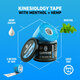 Kinesiology tape infused with hemp + menthol