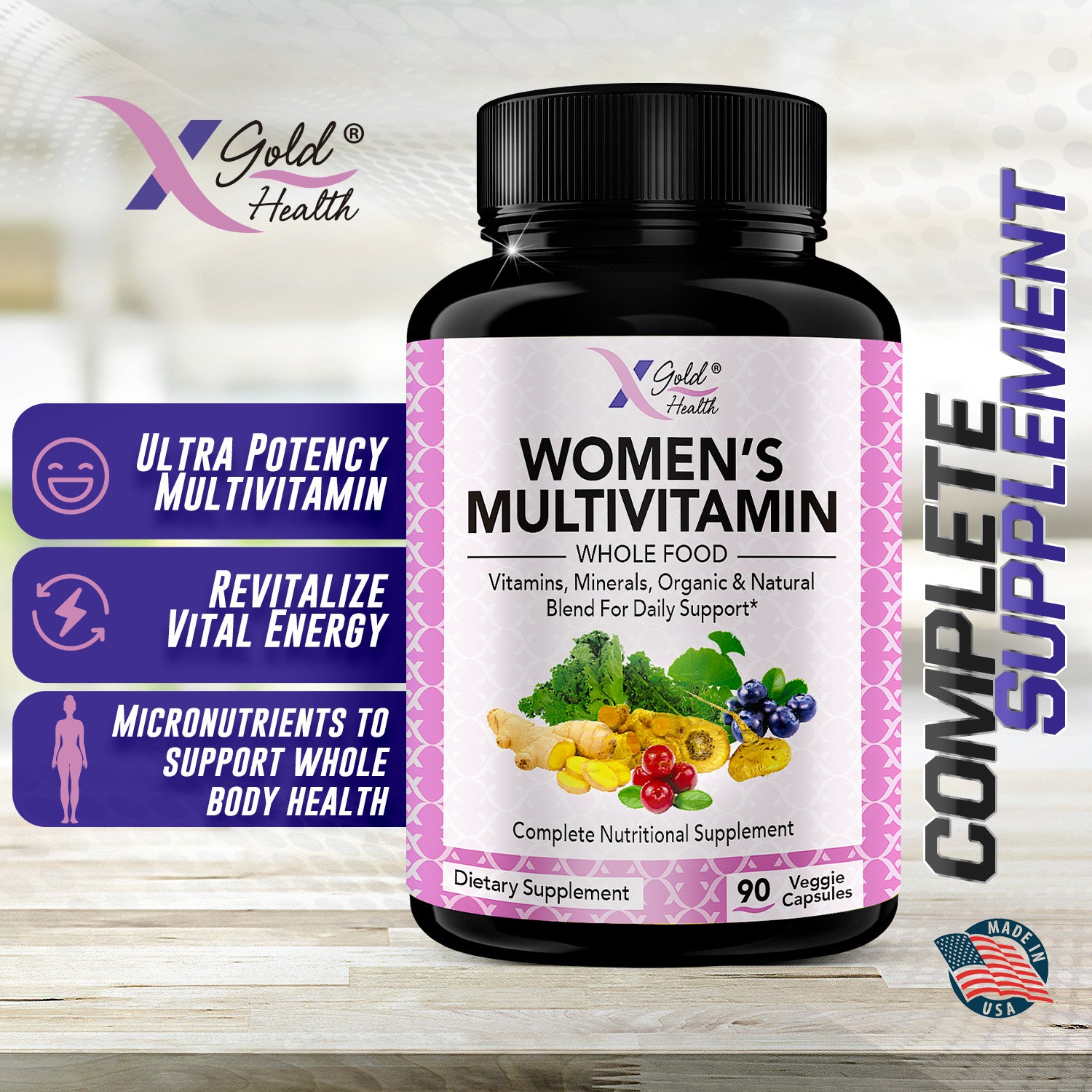 Plant-based supplement for women