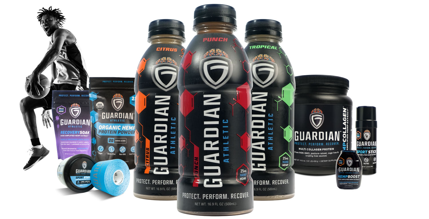 Guardian Athletic sports drinks and supplements for athletes who want natural benefits..